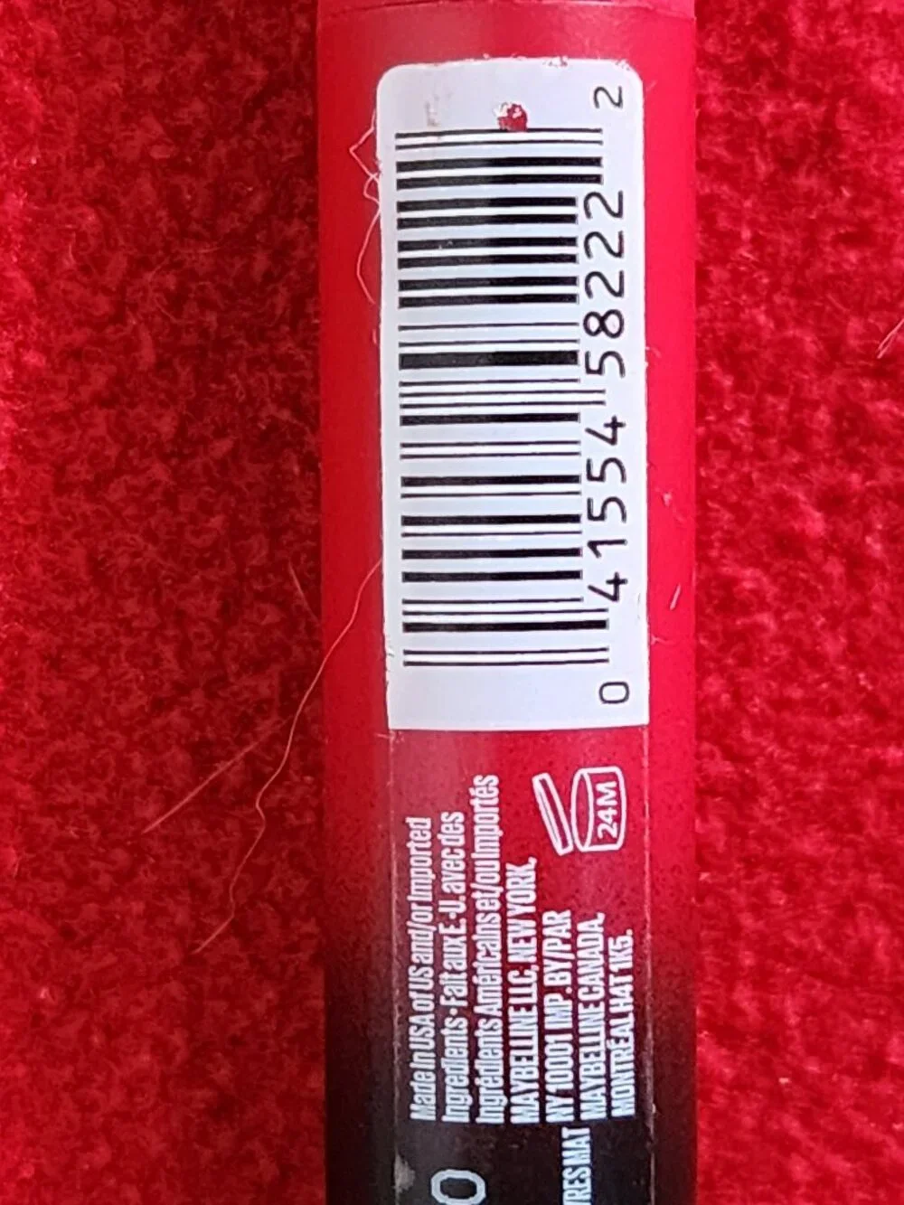 Maybelline NY Ultimatte Color Sensational Matte Lipstick 1.7g Nbr. 199 More Ruby